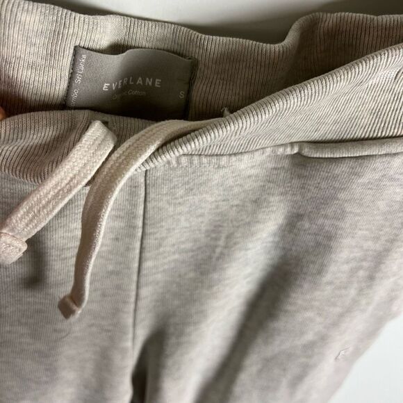 Everlane The Track Wide Leg Pant Light Gray Sweatpants Joggers women’s S - Picture 7 of 12